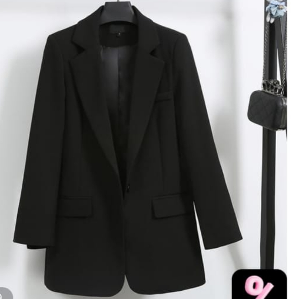 Zara Basic Black Trench Coat - Picture 1 of 10